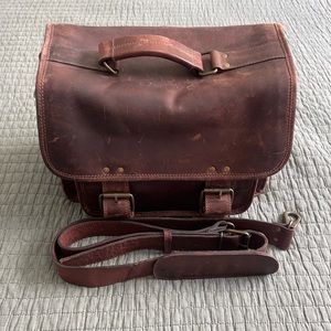 Buffalo Jackson leather camera bag